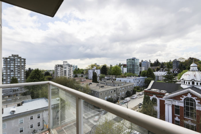 The view of outside from the patio